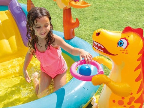 Basen dmuchany dla dzieci wodny plac zabaw zjeżdżalnia fontanna INTEX 57135 INTEX Basen dmuchany dla dzieci wodny plac zabaw zjeżdżalnia fontanna INTEX 57135 INTEX