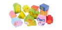 Drewniany domek, farma sorter z klockami ECOTOYS ECOTOYS