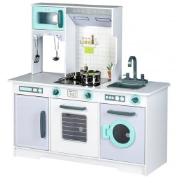 Duża drewniana kuchnia dla dzieci z akcesoriami ECOTOYS ECOTOYS