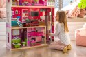 Duży drewniany domek z windą dla lalek - Rezydencja Malibu ECOTOYS ECOTOYS