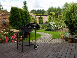 Grill ogrodowy węglowy z pokrywą i półkami ruszt popielnik MultiGarden MultiGarden