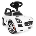 Jeździk, pchacz dla dzieci Mercedes SLS AMG biały MULTISTORE