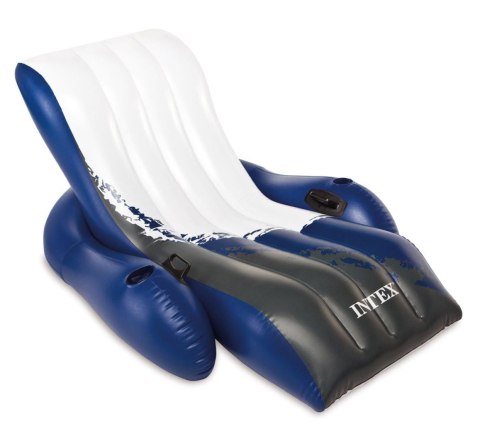 Materac fotel dmuchany wodny plażowy 2w1 180x135 cm INTEX 58868 INTEX Materac fotel dmuchany wodny plażowy 2w1 180x135 cm INTEX 58868 INTEX