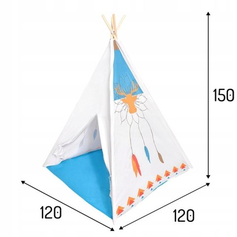 Namiot namiocik tipi wigwam domek dla dzieci ECOTOYS ECOTOYS Namiot namiocik tipi wigwam domek dla dzieci ECOTOYS ECOTOYS