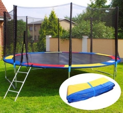 Osłona sprężyn do trampoliny 8 ft miękka mata zabezpieczająca kolorowa 244-250 cm MULTISTORE Osłona sprężyn do trampoliny 8 ft miękka mata zabezpieczająca kolorowa 244-250 cm MULTISTORE