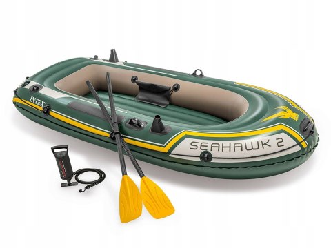 Ponton Seahawk 2 + pompka + 2 wiosła INTEX 68347 INTEX Ponton Seahawk 2 + pompka + 2 wiosła INTEX 68347 INTEX
