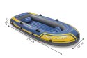Ponton challenger 3 pompka + 2 wiosła INTEX 68370 INTEX