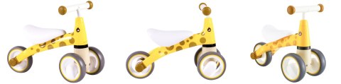 Rowerek biegowy dla dzieci bezpieczna konstrukcja koła EVA "Żyrafa" ECOTOYS ECOTOYS Rowerek biegowy dla dzieci bezpieczna konstrukcja koła EVA "Żyrafa" ECOTOYS ECOTOYS