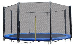 Siatka zewnętrzna do trampoliny 12 ft 8 słupków 366 cm MULTISTORE