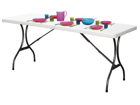 Stół cateringowy bankietowy ogrodowy składany 240x70 cm ModernHome ModernHome Stół cateringowy bankietowy ogrodowy składany 240x70 cm ModernHome ModernHome
