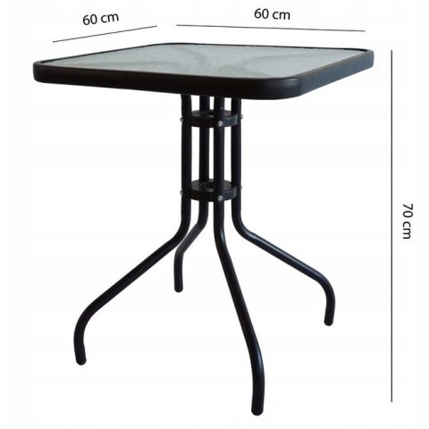 Stolik ogrodowy 60 cm na ogród taras balkon MultiGarden MultiGarden Stolik ogrodowy 60 cm na ogród taras balkon MultiGarden MultiGarden