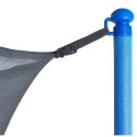 Wewnętrzna siatka do trampoliny 12 ft 8 słupków 366 cm MULTISTORE