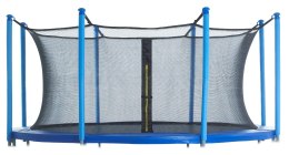 Wewnętrzna siatka ochronna na trampolinę 10 ft 8 słupków 305 cm MULTISTORE