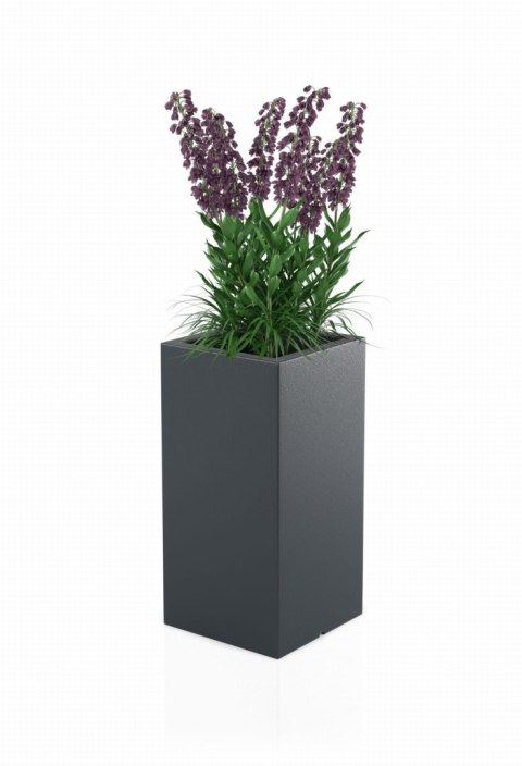 Designerska donica MONUMO TOWER POT Antracyt MONUMO