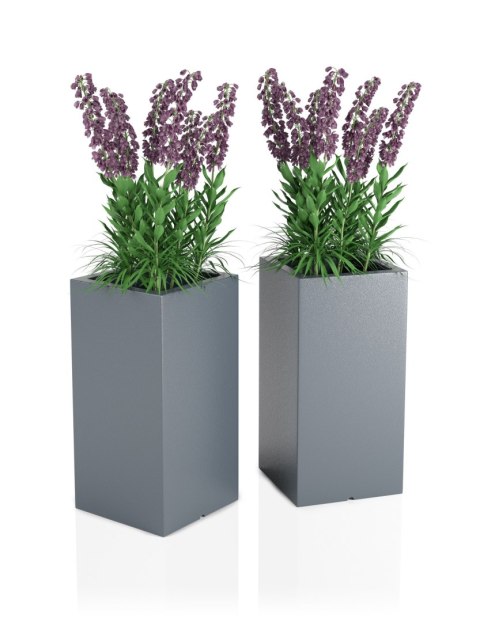Designerska donica MONUMO TOWER POT Antracyt MONUMO Designerska donica MONUMO TOWER POT Antracyt MONUMO