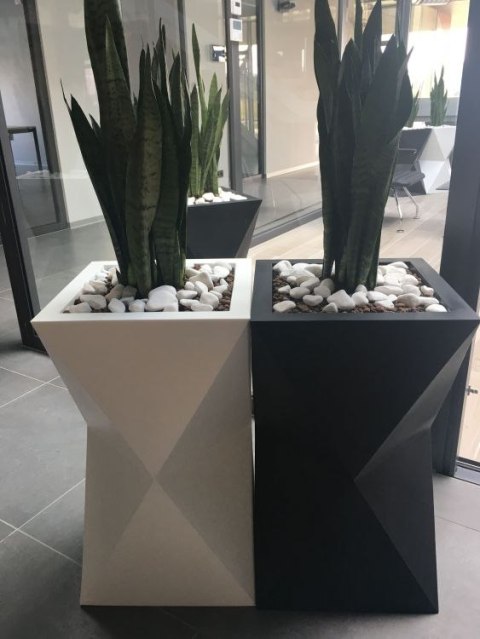 Designerska donica MONUMO VALENCIA Antracyt MONUMO Designerska donica MONUMO VALENCIA Antracyt MONUMO