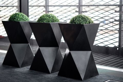 Designerska donica MONUMO VALENCIA Antracyt MONUMO Designerska donica MONUMO VALENCIA Antracyt MONUMO
