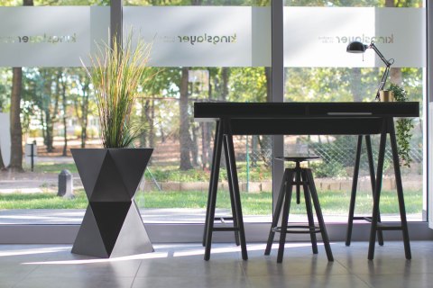 Designerska donica MONUMO VALENCIA Antracyt MONUMO Designerska donica MONUMO VALENCIA Antracyt MONUMO