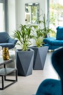 Designerska donica MONUMO VASO Antracyt MONUMO