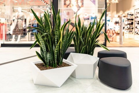 Designerska donica MONUMO VESARI Antracytowa MONUMO Designerska donica MONUMO VESARI Antracytowa MONUMO