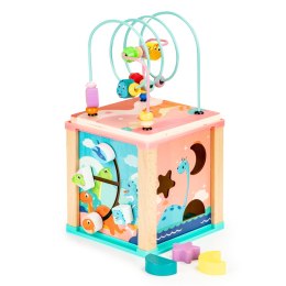 Drewniana kostka edukacyjna, sorter mula ECOTOYS ECOTOYS
