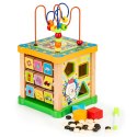 Drewniana kostka edukacyjna, tablica sorter mula ECOTOYS ECOTOYS