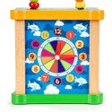 Drewniana kostka edukacyjna, tablica sorter mula ECOTOYS ECOTOYS