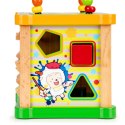 Drewniana kostka edukacyjna, tablica sorter mula ECOTOYS ECOTOYS