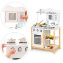 Drewniana kuchnia dla dzieci z piekarnikiem + akcesoria ECOTOYS ECOTOYS