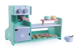 Drewniana kuchnia kawiarnia sklep cukiernia ECOTOYS ECOTOYS