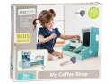 Drewniana kuchnia kawiarnia sklep cukiernia ECOTOYS ECOTOYS