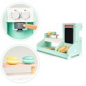 Drewniana kuchnia kawiarnia sklep cukiernia ECOTOYS ECOTOYS
