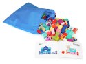 Drewniane klocki edukacyjne miasto mata 121 sztuk ECOTOYS ECOTOYS
