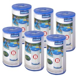 Filtr filtry 6 sztuk typ B do pompy INTEX 29005 INTEX