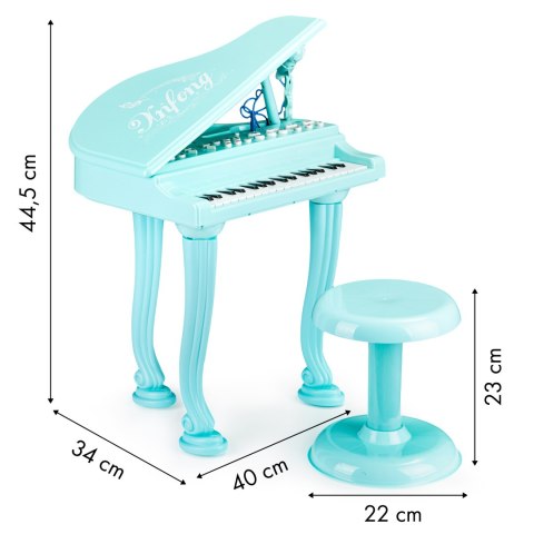 Fortepian organki keyboard pianino z mikrofonem mp3 MULTISTORE Fortepian organki keyboard pianino z mikrofonem mp3 MULTISTORE