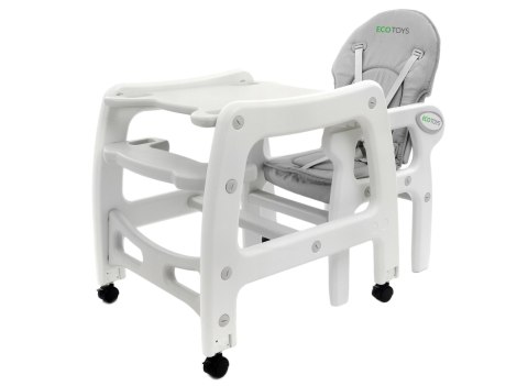 Fotelik krzesełko do karmienia 3w1 bujany fotel krzeseło ze stoliczkiem ECOTOYS ECOTOYS Fotelik krzesełko do karmienia 3w1 bujany fotel krzeseło ze stoliczkiem ECOTOYS ECOTOYS