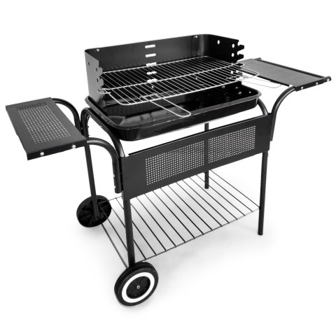 Grill ogrodowy metalowe półki regulacja rusztu koła MultiGarden MultiGarden Grill ogrodowy metalowe półki regulacja rusztu koła MultiGarden MultiGarden