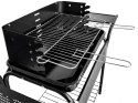 Grill ogrodowy metalowe półki regulacja rusztu koła MultiGarden MultiGarden