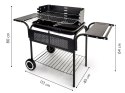 Grill ogrodowy metalowe półki regulacja rusztu koła MultiGarden MultiGarden