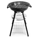 Grill ogrodowy z pokrywą otwór wentylacyjny popielnik półka MultiGarden MultiGarden