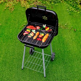 Grill węglowy ogrodowy z pokrywą na zawiasach + kółka MultiGarden MultiGarden