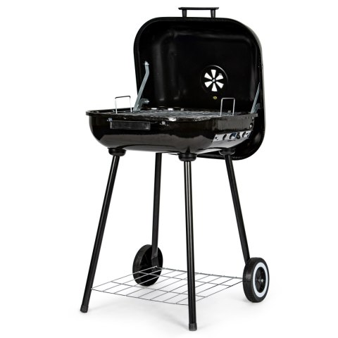 Grill węglowy ogrodowy z pokrywą na zawiasach + kółka MultiGarden MultiGarden Grill węglowy ogrodowy z pokrywą na zawiasach + kółka MultiGarden MultiGarden