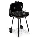 Grill węglowy ogrodowy z pokrywą na zawiasach + kółka MultiGarden MultiGarden