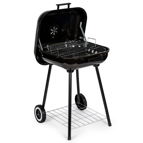 Grill węglowy ogrodowy z pokrywą na zawiasach + kółka MultiGarden MultiGarden Grill węglowy ogrodowy z pokrywą na zawiasach + kółka MultiGarden MultiGarden