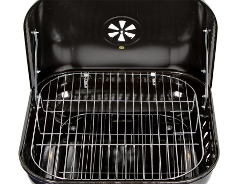 Grill węglowy ogrodowy z pokrywą na zawiasach + kółka MultiGarden MultiGarden Grill węglowy ogrodowy z pokrywą na zawiasach + kółka MultiGarden MultiGarden