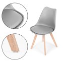 Krzesło zestaw krzeseł do salonu jadalni z poduszką ModernHome ModernHome