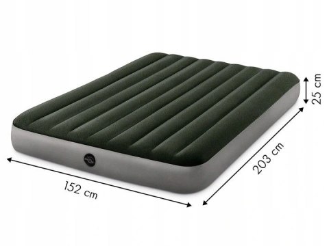 Materac duży dmuchany 203x152 cm dwuosobowy elektryczna pompka gratis INTEX 64779 INTEX Materac duży dmuchany 203x152 cm dwuosobowy elektryczna pompka gratis INTEX 64779 INTEX