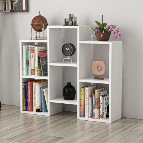 Nowoczesny stojący regał do salonu i sypialni ModernHome ModernHome Nowoczesny stojący regał do salonu i sypialni ModernHome ModernHome