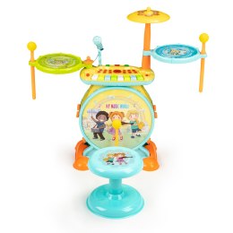Perkusja organki 2w1 mikrofon karaoke mp3 led MULTISTORE