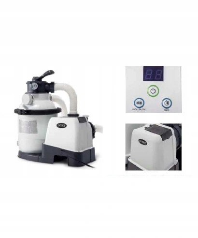 Pompa piaskowa filtrująca do basenów 4500 L/h INTEX 26644 INTEX Pompa piaskowa filtrująca do basenów 4500 L/h INTEX 26644 INTEX
